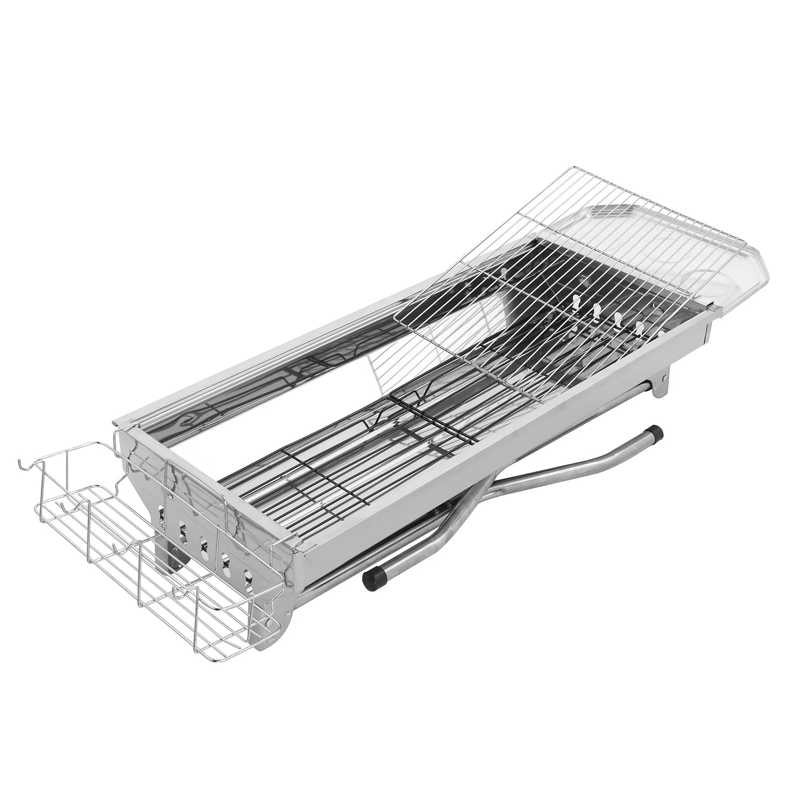 39'' Grill BBQ Grill Portable Camping Charcoal Grill Foldable