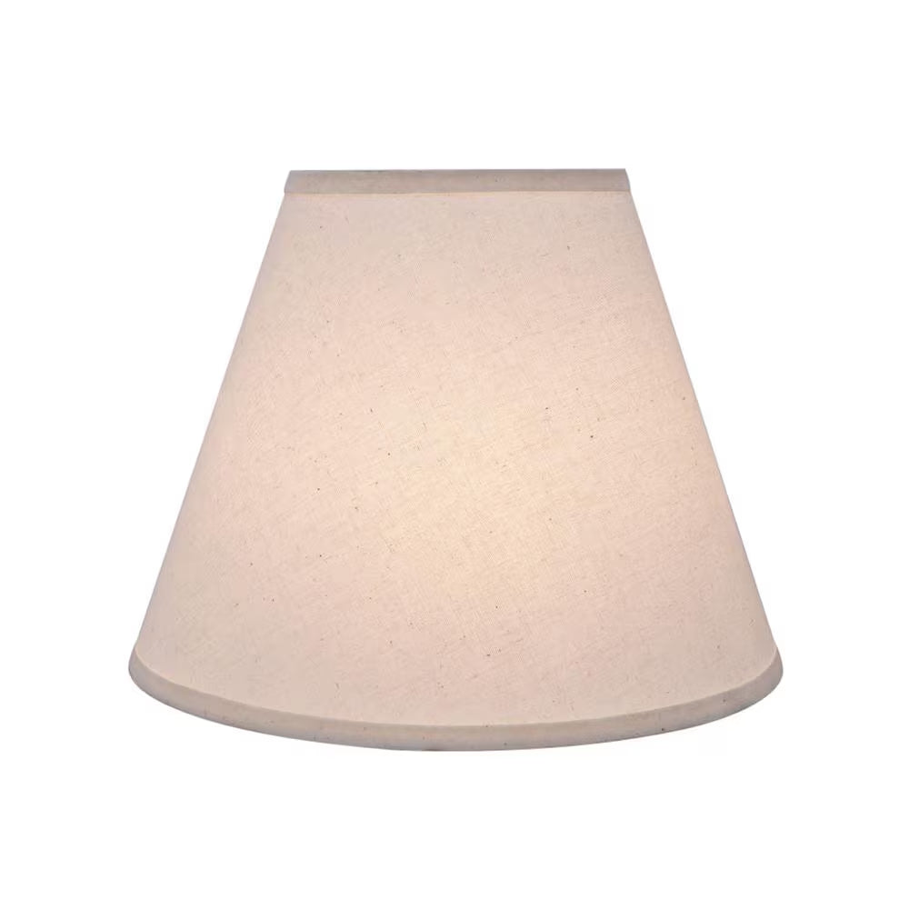 14 In. X 11 In. off White Hardback Empire Lamp Shade