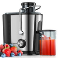Juilist 2-Speed Electric Juicer Machines, 400W, 11 Fl Oz, Silver