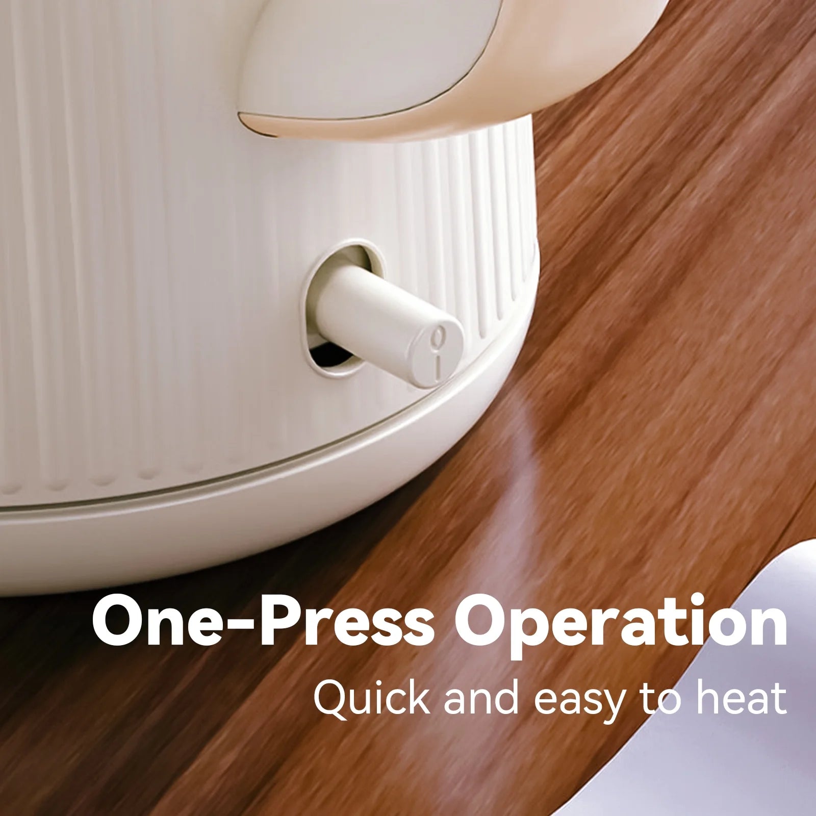 1.7L Electric Kettle, 1200W Stainless Steel Double Wall Water Boiler with Cool-Touch Handle & Auto Shut-Off, Cream White