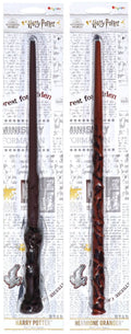 2 Piece Magic Wand Set:  and Hermione Granger Costume Toy Wizarding World Wands