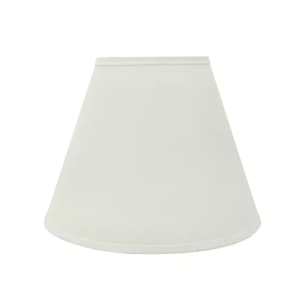14 In. X 11 In. off White Hardback Empire Lamp Shade