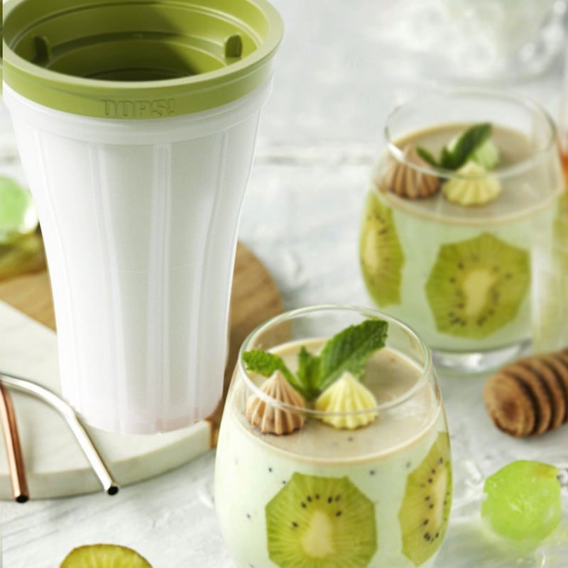 LIVORA Summer Smoothie With Lid Ice Maker