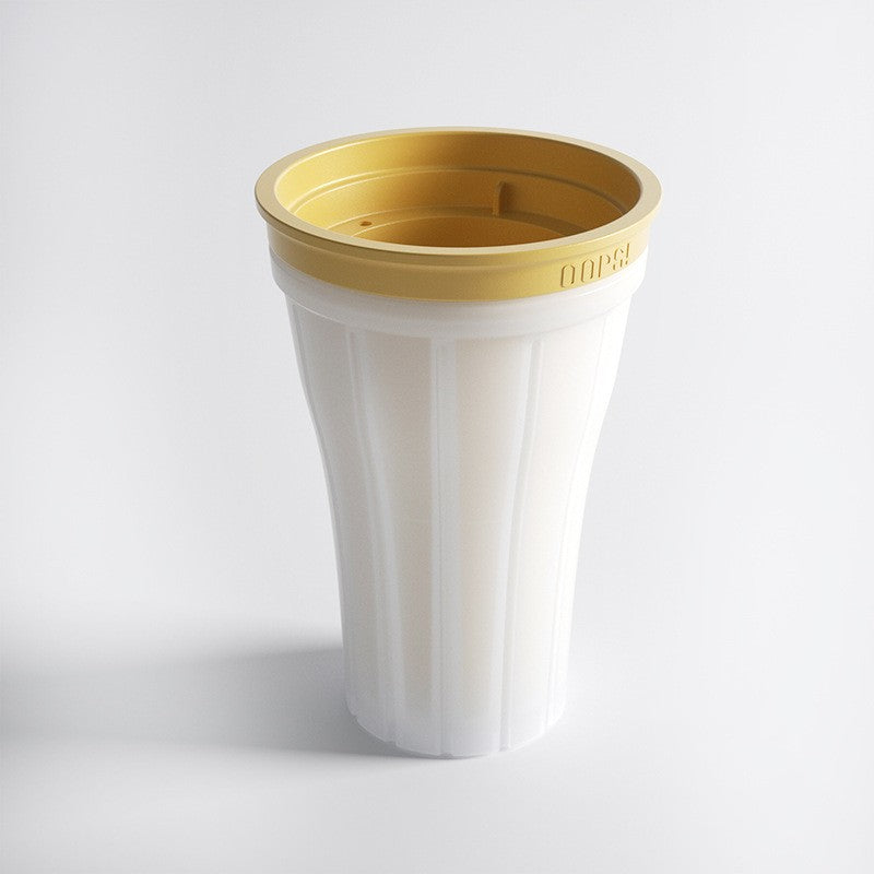 LIVORA Summer Smoothie With Lid Ice Maker