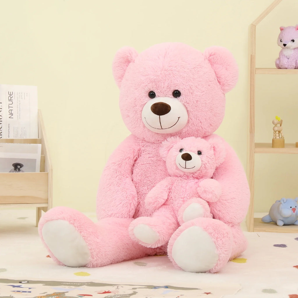 39" Giant Teddy Bear Mommy and Baby Soft Plush Bear Stuffed Animal